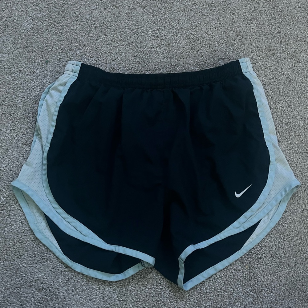 Nike Black and Gray Running Shorts